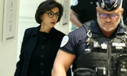 L'ancienne ministre de la Culture française et maire du 7e arrondissement de Paris Rachida Dati arrive au palais de justice de Paris, le 16 septembre 2026