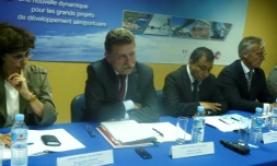 Lundi 20 juin 2011 - Conférence de presse des membres de la nouvelle société aéroportuaire (photo Émilie Sorres)