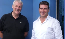 François Mandroux et Gilles Couapel (Photo D.R)