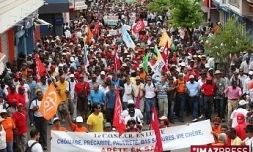 Manifestation du Cospar (photo d'archives)