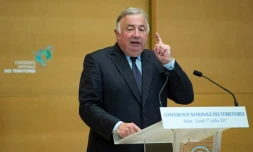 Le président du Sénat Gérard Larcher à Paris le 1è juillet 2017 