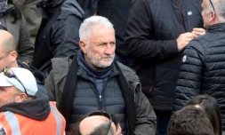 Charles Pieri lors d'une manifestation à Ajaccio, le 3 février 2018