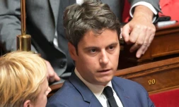 Gabriel Attal à l'Assemblée nationale à Paris, le 18 juillet 2024