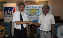 Signature de convention de partenariat entre le TCO et l'AFD