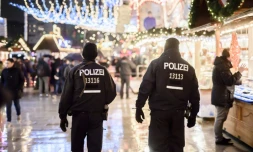 Des policiers déployés le 22 décembre 2016 à Berlin