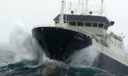 Sauvetage du palangrier Cap Horn 1 (photo D.R)