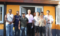 Jeudi 30 juin 2011 - Fin du chantier d'insertion de réhabilitation du case de Carosse