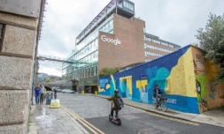 Les bureaux de Google à Dublin, le 7 octobre 2021