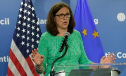La commissaire européenne au Commerce, Cecilia Malmström, le 29 juin 2016 à Washington