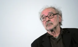 Le cinéaste de la Nouvelle vague Jean-Luc Godard le 19 juin 2010