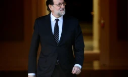 Photo archives de Mariano Rajoy le 6 février 2018 à Madrid