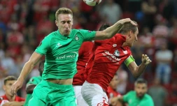 L'attaquant stéphanois Robert Beric a signé l'égalisation de son équipe face à Mayence, à l'Opel Arena, le 15 septembre 2016