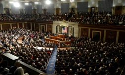 La Chambre des représentants à Washington, le 28 février 2017
