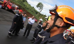 Vendredi 8 Juillet 2011 Présentation du plan de protection des massifs forestiers
Photo Mamousse Mathieu