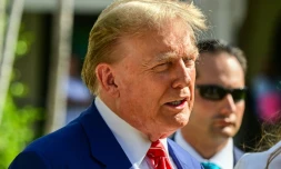 L'ancien président américain Donald Trump à Palm Beach, en Floride, le 19 mars 2024