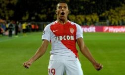 L'attaquant de Monaco Kylian Mbappé, auteur d'un doublé à Dortmund, le 12 avril 2017 