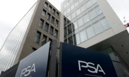 Le siège de l'entreprise PSA (Peugeot, Citroën, DS) à Rueil-Malmaison dans les Hauts-de-Seine