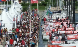 Tour de France à la voile 2011 - Arrivée des bateaux à Port Camargue (Photo D.R.)