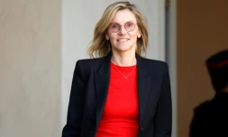 La ministre de la Transition éconolique, Agnès Pannier-Runacher, après le Conseil des ministres à l'Elysée, Paris, le 5 mars 2025