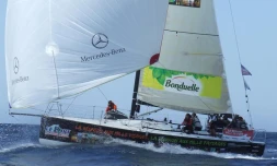 Tour de France à la voile 2011 - Le bateau Île de La Réunion  - Ville du Port (Photo D.R.)