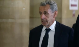 L'ancien président de la République Nicolas Sarkozy le 11 mai 2026 au palais de justice de Paris