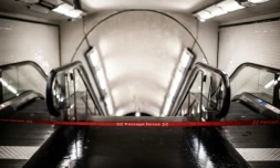 Sur la ligne 13 du métro à Paris le 23 avril 2020