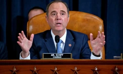 L'élu démocrate Adam Schiff au Congrès à Washington le 21 novembre 2019 