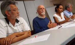 Vendredi 29 juin 2011: Conférence de presse du PCR (photo: Mounice Najafaly)