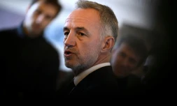 Le maire de Paris Emmanuel Grégoire, le 29 mars 2026, à Paris