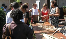 Créations artisanales à partir du vacoa