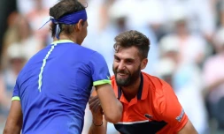 Rafael Nadal vainqueur de Benoît Paire au 1er tour de Rolande-Garros, le 29 mai  2017