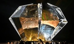 Le chanteur israélien Noam Bettan lors des répéitions pour la première demi-finale de l'Eurovision 2026 à Vienne, en Autriche, le 11 mai 2026