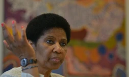 La responsable de la condition féminine à l'ONU, Phumzile Mlambo-Ngcuka, le 29 août 2014 à Sydney