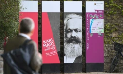 Une exposition consacrée à Karl Marx à TrÚves, dans l'ouest de l'Allemagne, pour les 200 ans de la naissance du philosophe