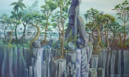 Exposition &quot;Les racines d'une osmose&quot; de Pierre Duhamel au Conservatoire botanique de Mascarin