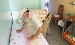 Vendredi 5 août 2011 - Centre d'hébergement et d'accueil d'urgence à Saint-Denis
(Photo Michel Désiré)