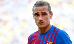 Le milieu de Barcelona Antoine Griezmann, le 29 août 2021 