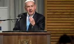 Le Premier ministre israélien Benjamin Netanyahu, le 24 décembre 2016 à Netanya