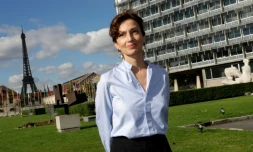 L'ex-ministre française de la Culture Audrey Azoulay à Paris, le 13 octobre 2017