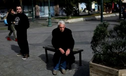 A Athènes en Grèce, le 18 février 2017