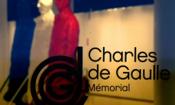 Au Mémorial Charles de Gaulle à Colombey-les-Deux-Eglises le 20 novembre 2019