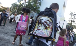 Jeudi 18 août 2011 - Rentrée scolaire
(Photo Michel Désiré)