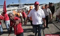 Jacky Balmine, à droite (photo d'archives)