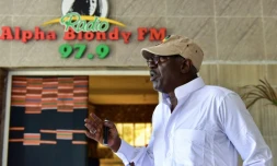 La star ivoirienne du reggae, Alpha Blondy, le 4 septembre 2018, à Abidjan.