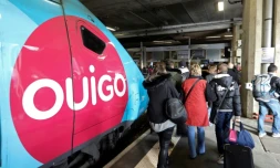 Un TGV Ouigo gare Montparnasse, à Paris, le 10 décembre 2017