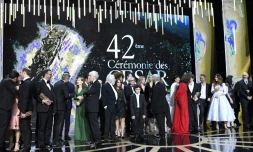 Les lauréats de la 42e cérémonie des Cesars, le 24 février 2017 salle Pleyel à PAris