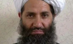 Photo non datée fournie par les talibans afghans le 25 mai 2016 du nouveau mollah Haibatullah Akhundzada