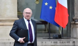 Le ministre des Finances Michel Sapin, le 9 mars 2016 Ă Paris