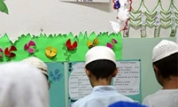 La médersa (école en arabe) de Saint-Denis regroupe une école coranique et une école d'enseignement général