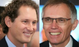 John Elkann et Carlos Tavares